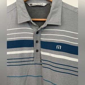 TRAVIS MATHEW mens medium soft cotton golf polo